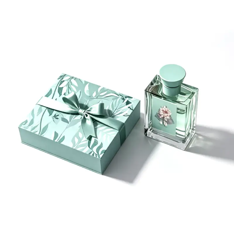 women perfume box with bow