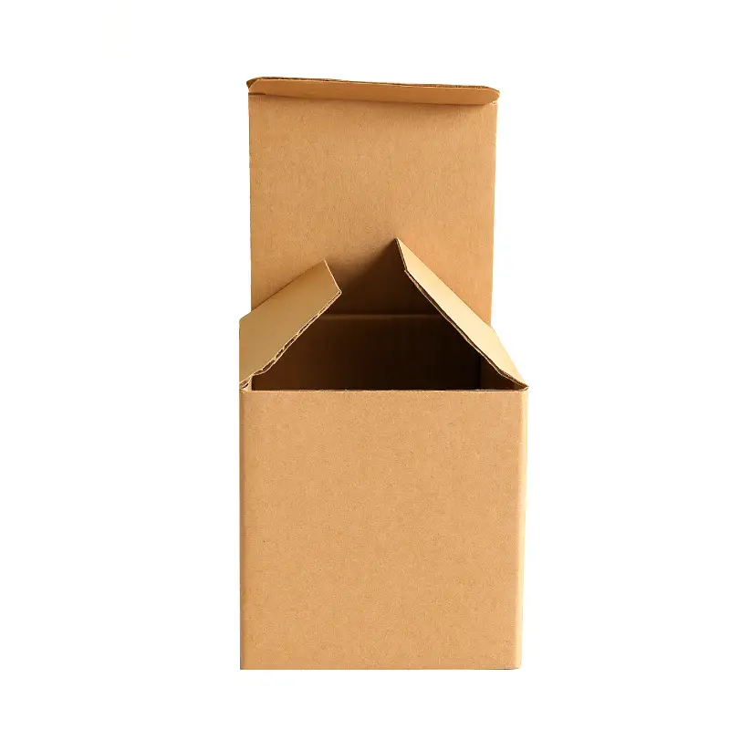 Boîte à bougies en carton ondulé