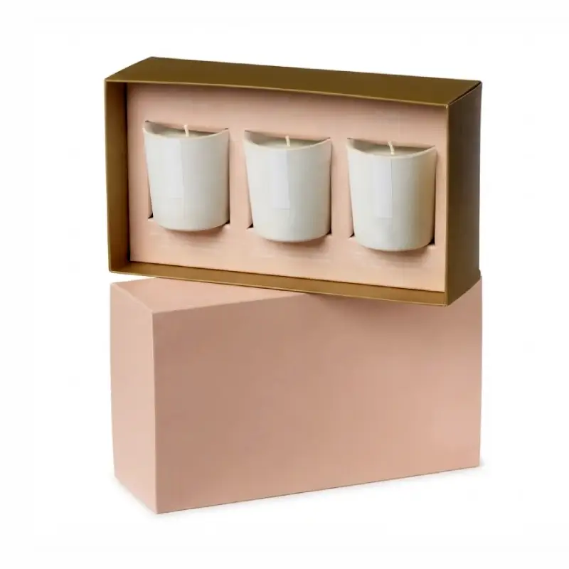 Votive candle set box