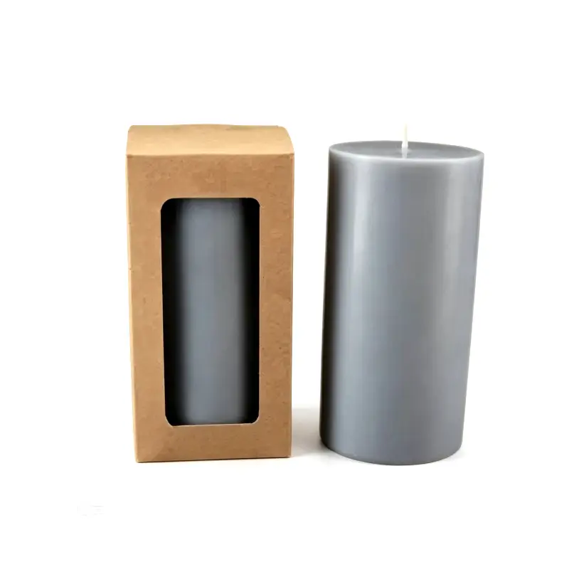 custom pillar candle boxes