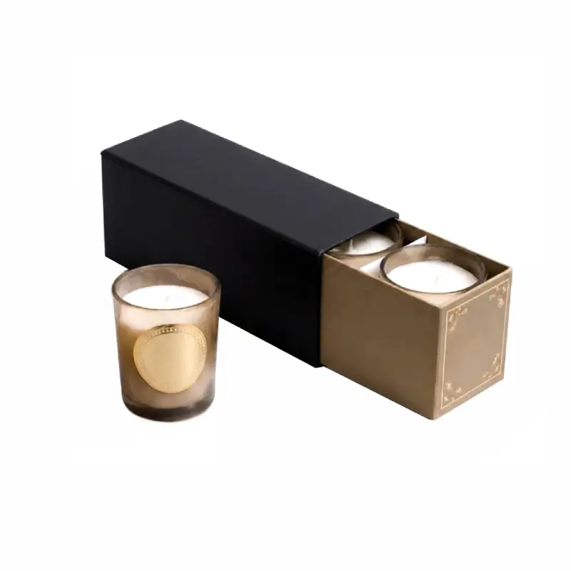 drawer style votive candle box