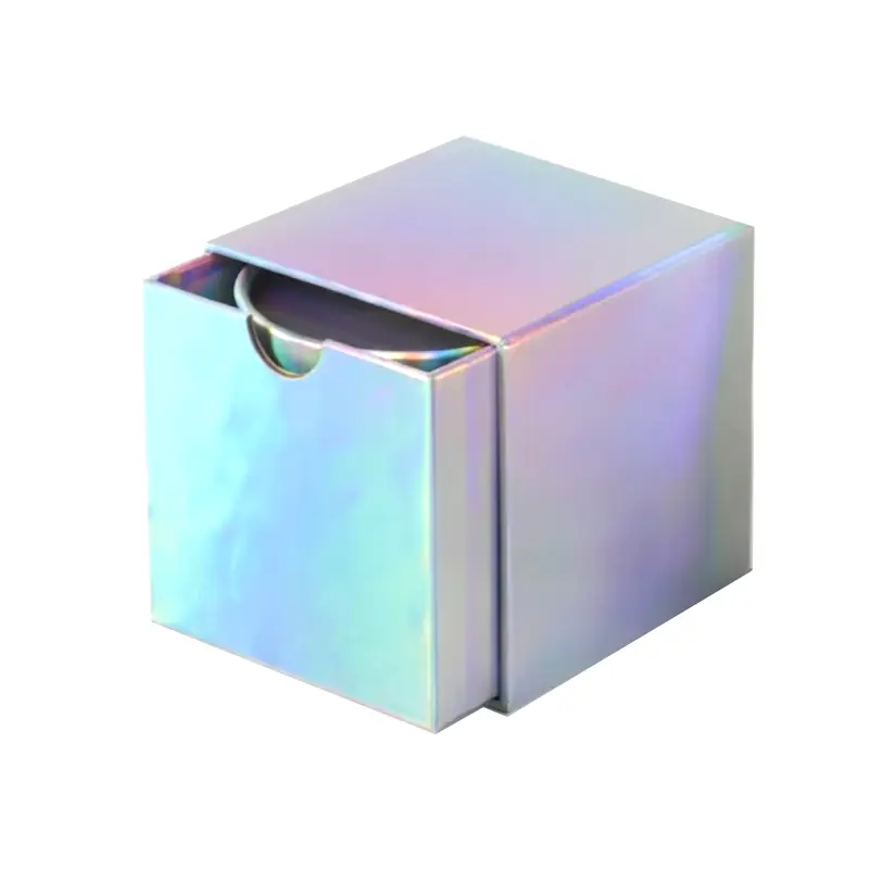holographic drawer style candle box