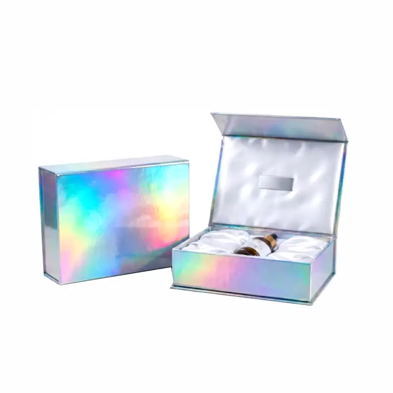 holographic gift candle box