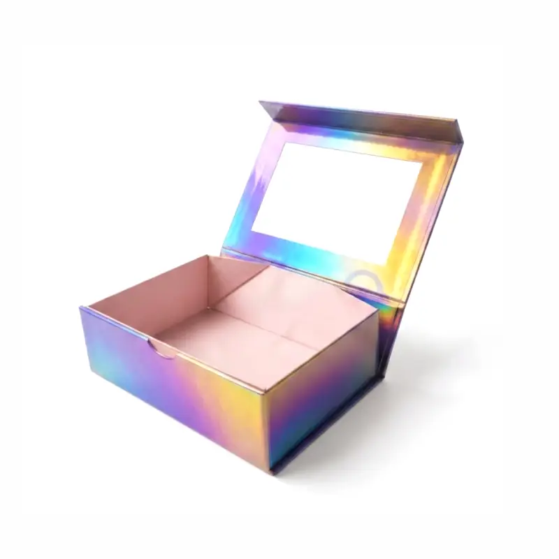 holographic window candle box