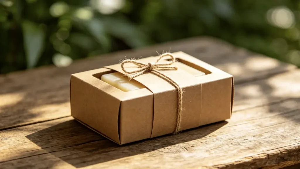 kraft soap box packaging