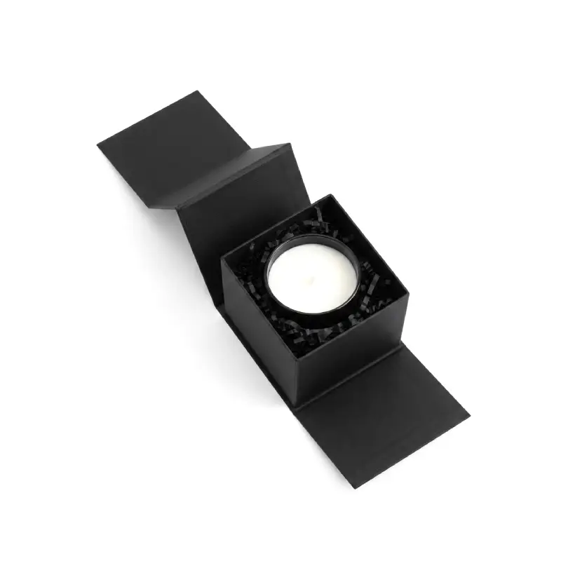 middle open magnetic candle box