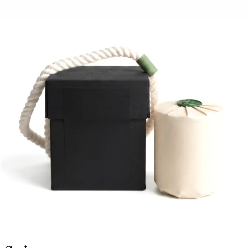 retail candle boxes with handle