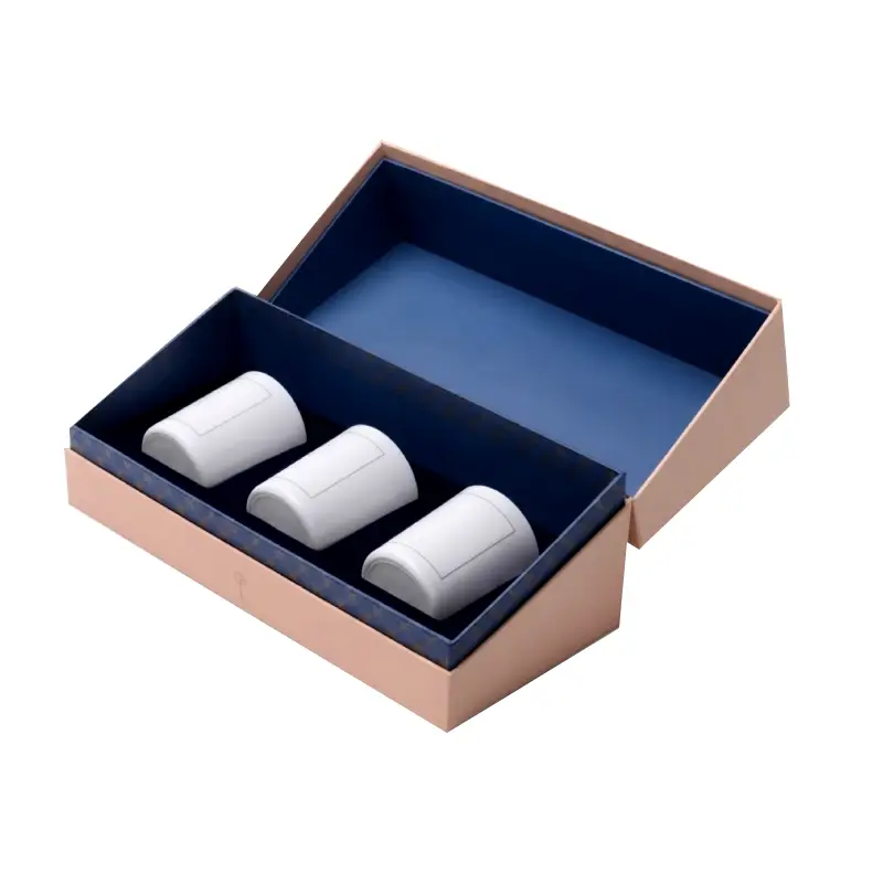 rigid 3 section candle box