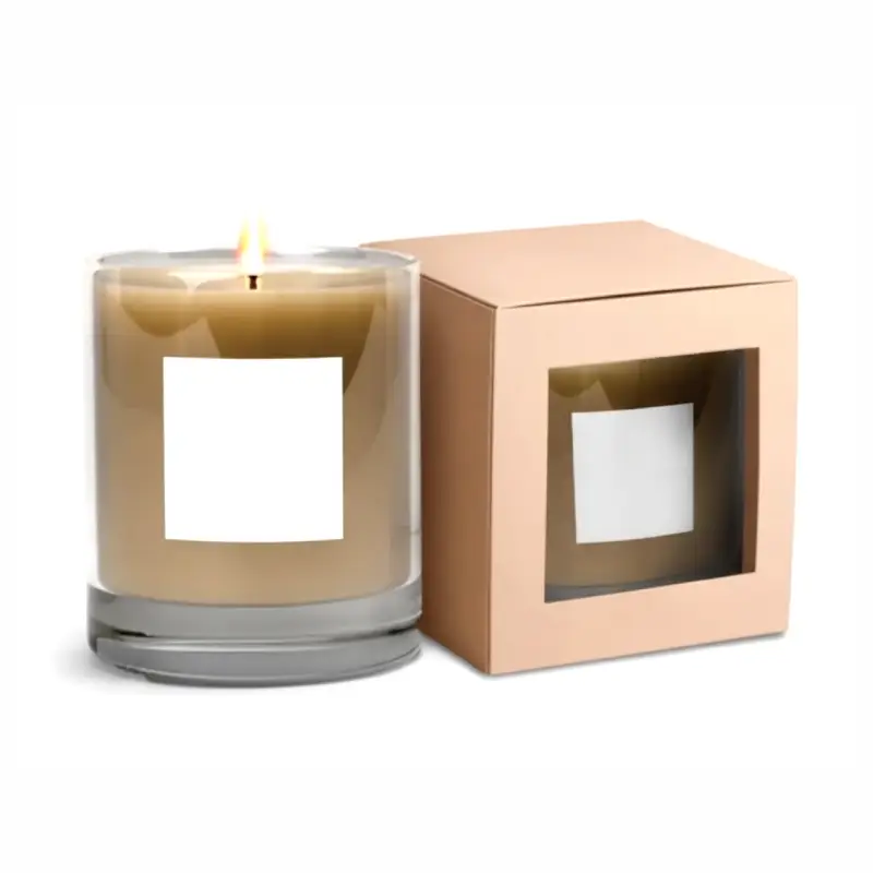 window votive candle box