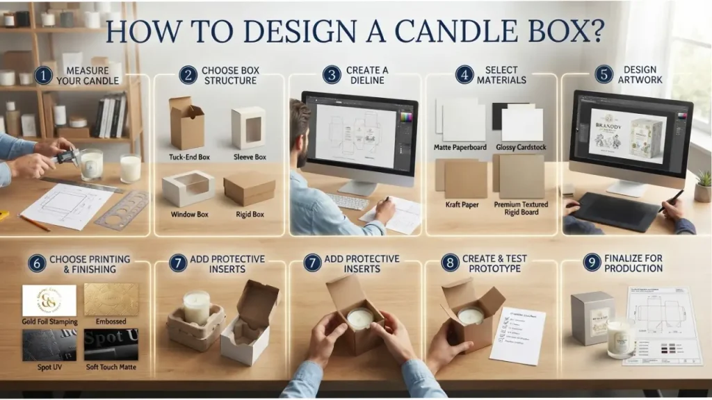 candle box design process