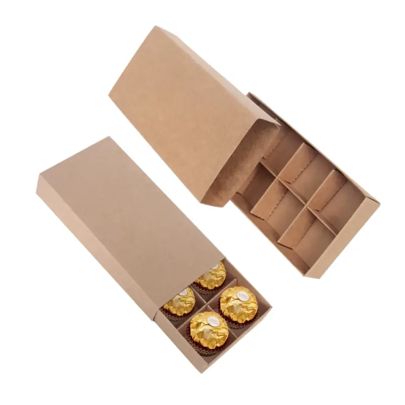 drawer kraft chocolate set box