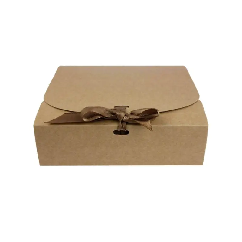 kraft chocolate boxes with bow