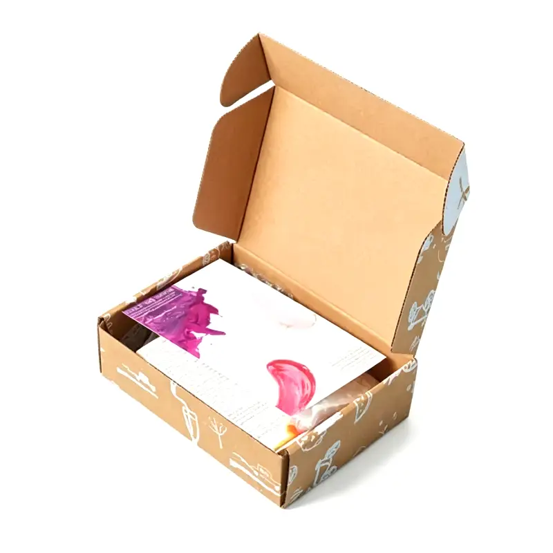 kraft wig box