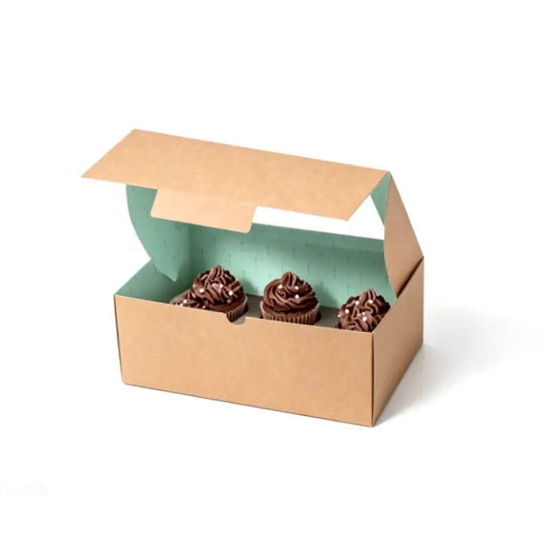 scatola rigida per cupcake