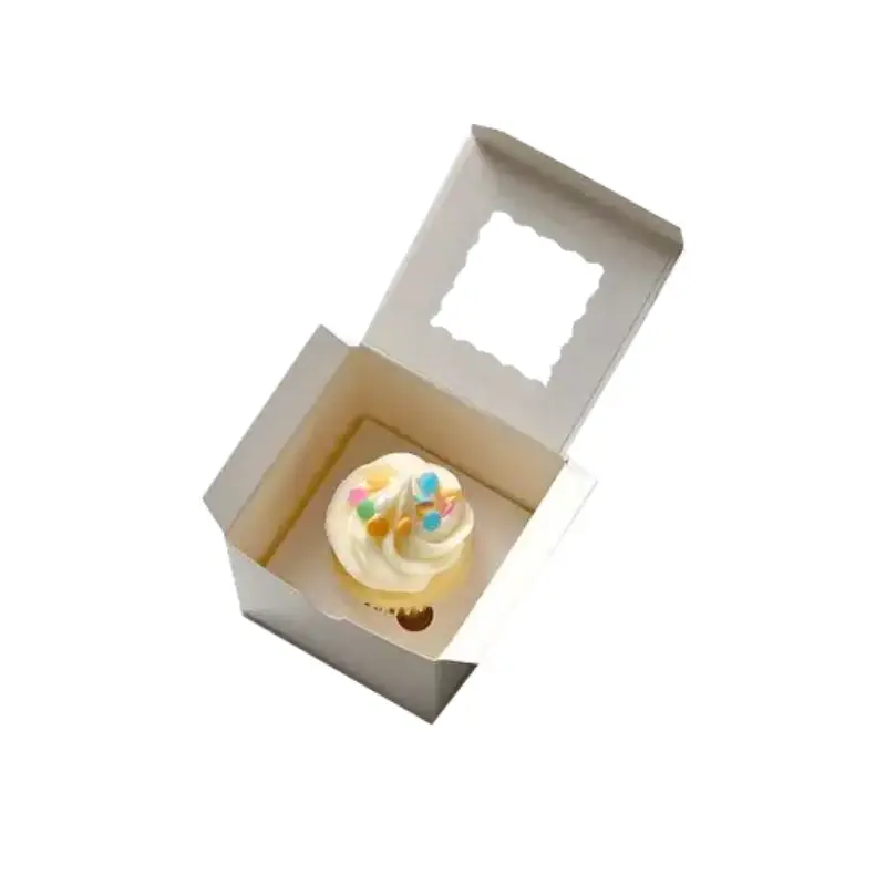 scatola per un singolo cupcake