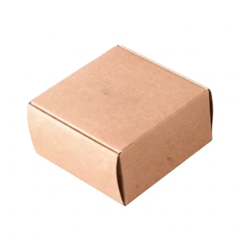 square kraft soap box